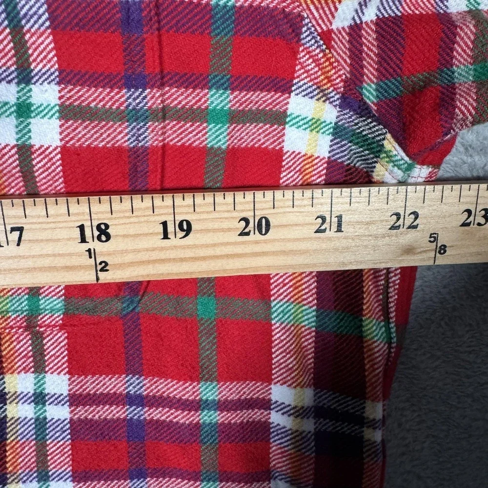 Polo Ralph Lauren‎ Shirt Mens M Red Plaid Flannel Classic Fit Workshirt